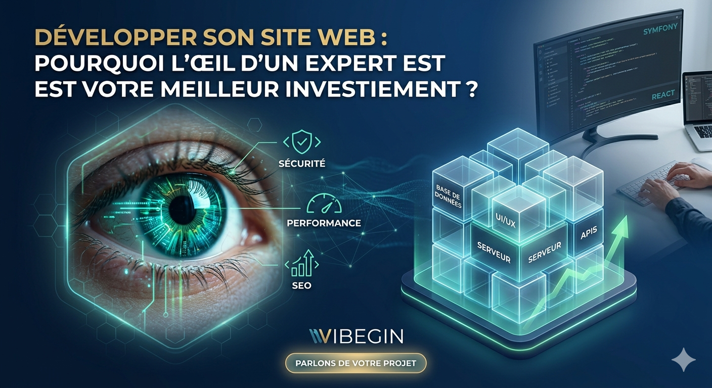 Développer son site web : Pourquoi l'œil d'un expert est votre meilleur investissement ?