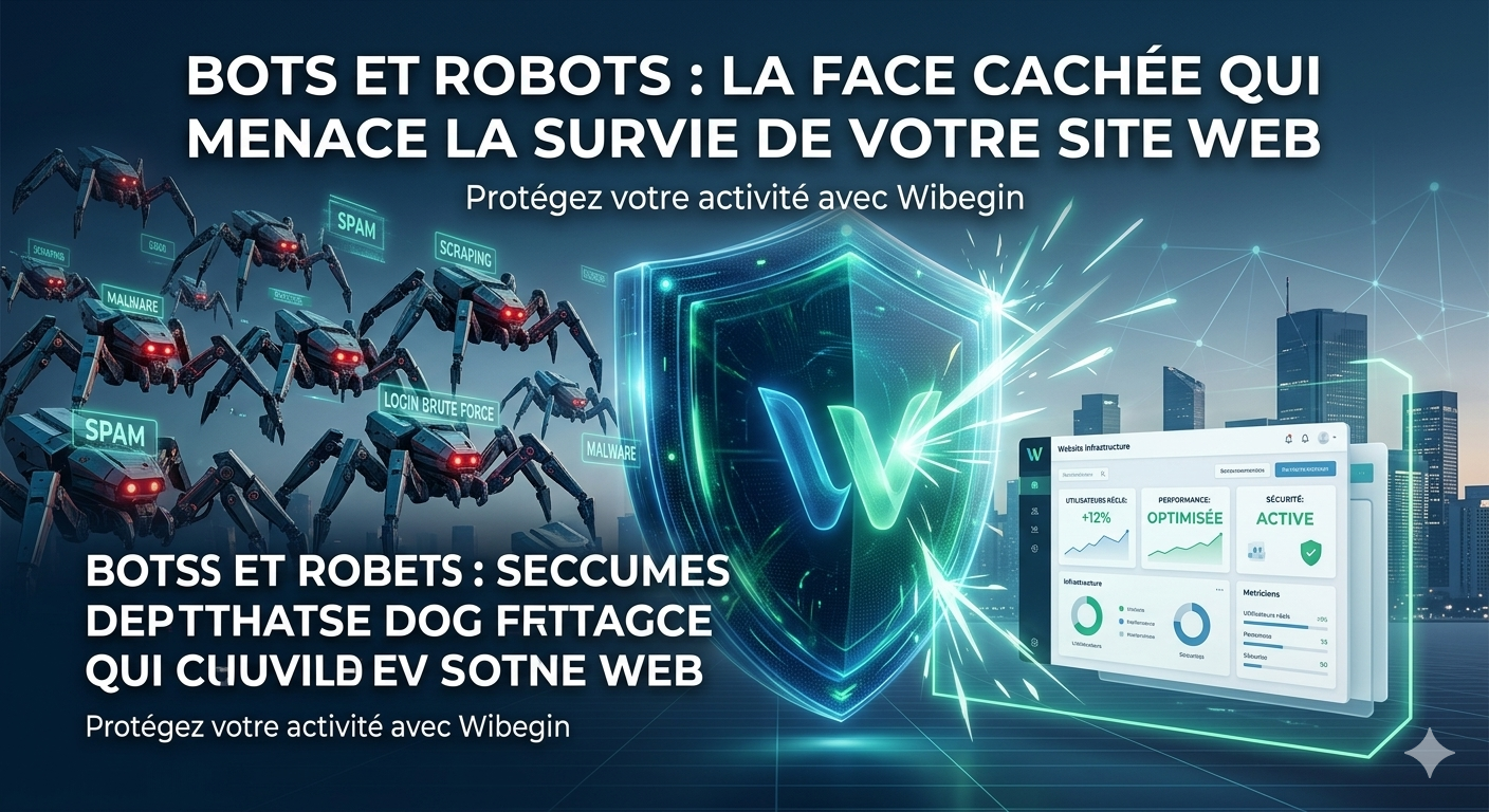 Bots et Robots : La face cachée qui menace la survie de votre site web